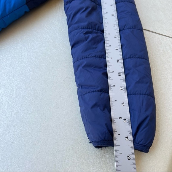 Eddie Bauer Reversible Winter Puffer Jacket Boy Size 10/12 - Picture 7 of 8